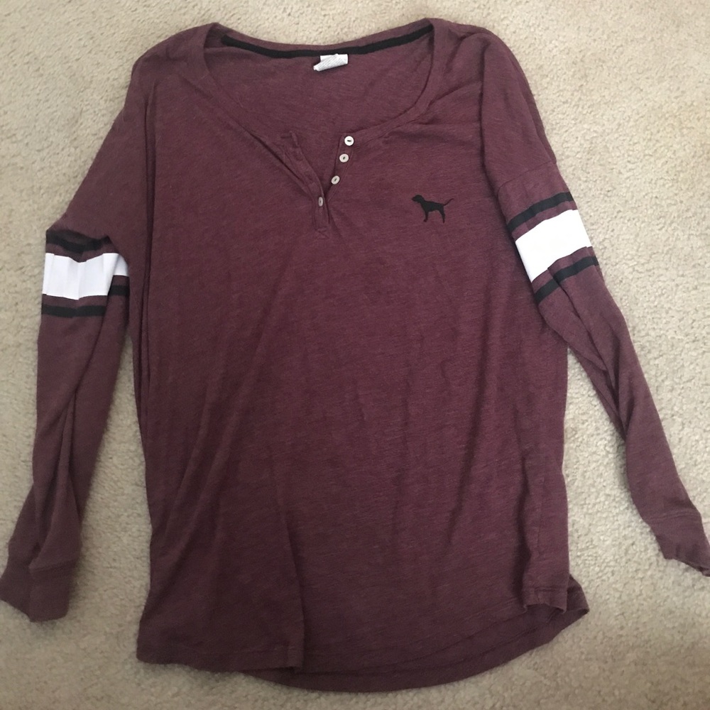 VS Pink 3/4 sleeve top ✨💖